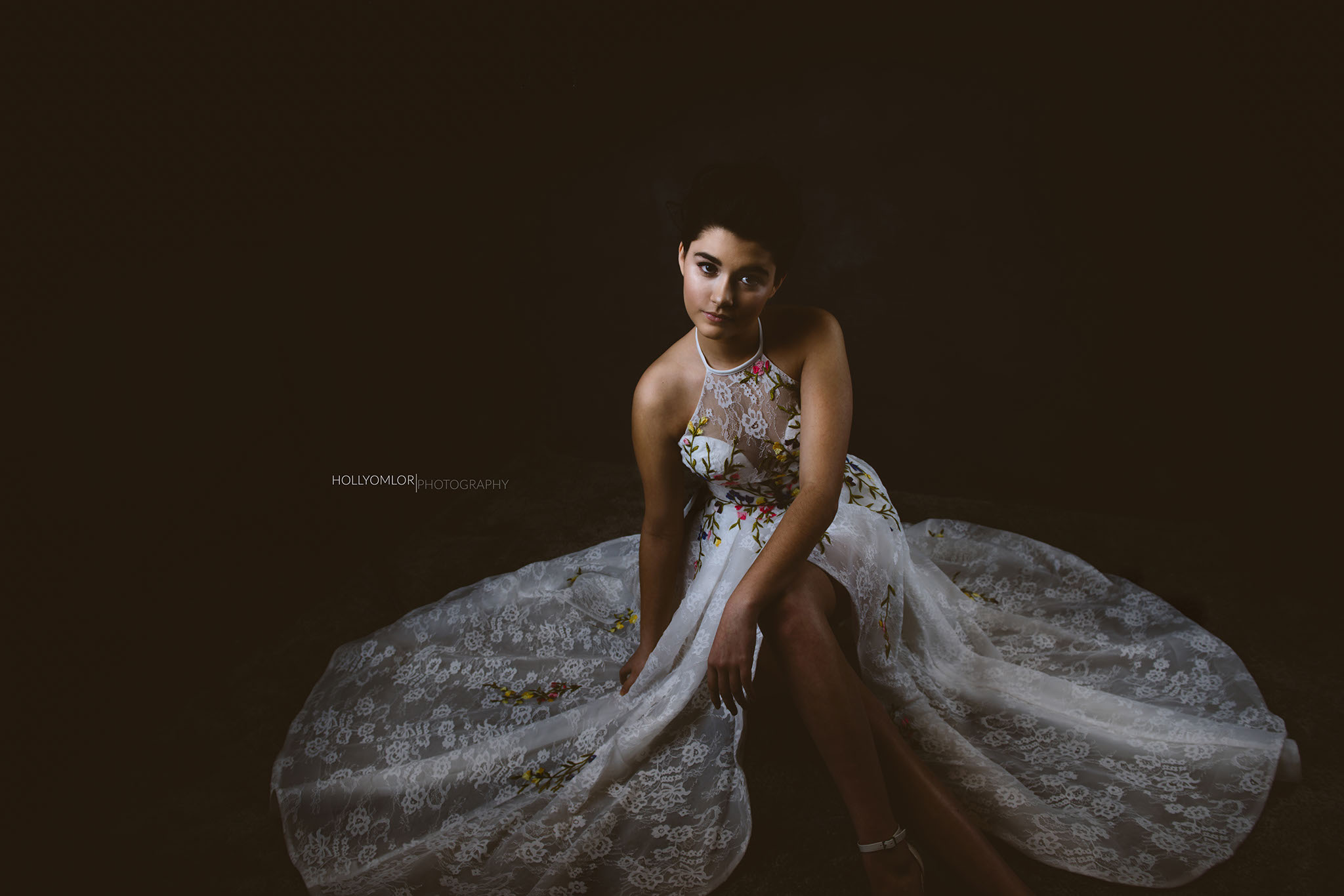 VANITY FAIR PROM Take 2: Holly Omlor Photography, Blue by Atlas Bridal,  Soto Salon, & The House of D