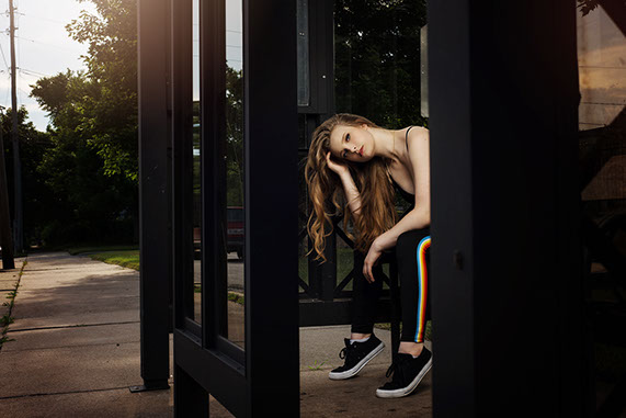 Ann Arbor Michigan and the greater Metro Detroit area, and offering unique Teen and High School Senior Portraits. Garden City High School in Gar